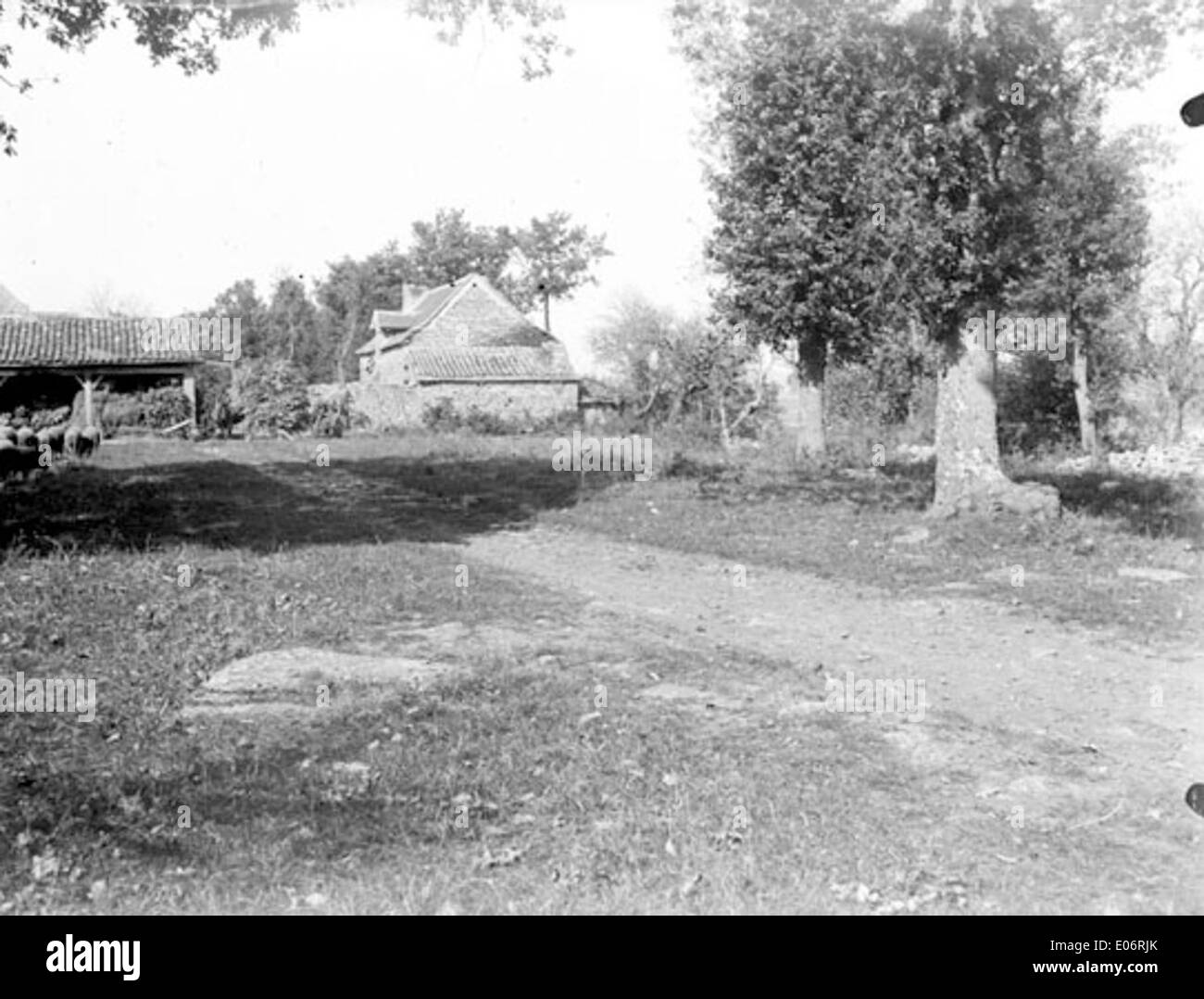 Camp de Labat, Caylus, Oktober 1897 Stockfoto