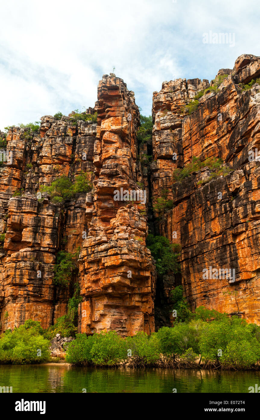 Schlucht Auf King George River Kimberley Western Australia Australien Stockfotografie Alamy