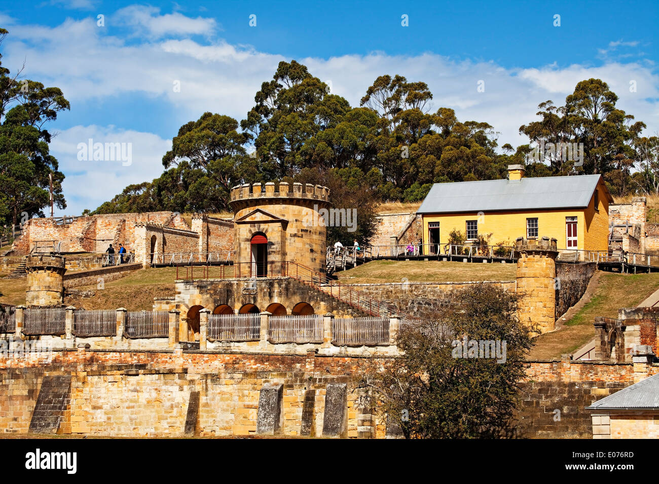 Port Arthur Australia / die ehemalige Haftanstalt Port Arthur in Tasmanien, Australien. Stockfoto