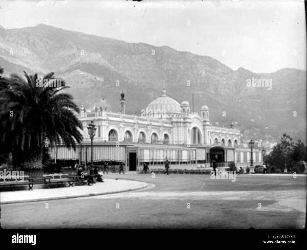 Café de Paris, Monte Carlo, Avril 1905 Stockfoto