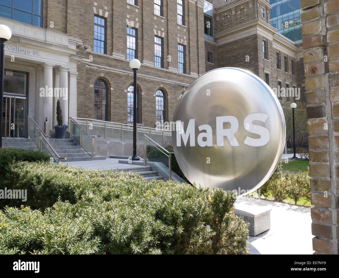 MaRS Discovery District ist ein Non-Profit-Unternehmen in Toronto im Jahr 2000 gegründet. Stockfoto