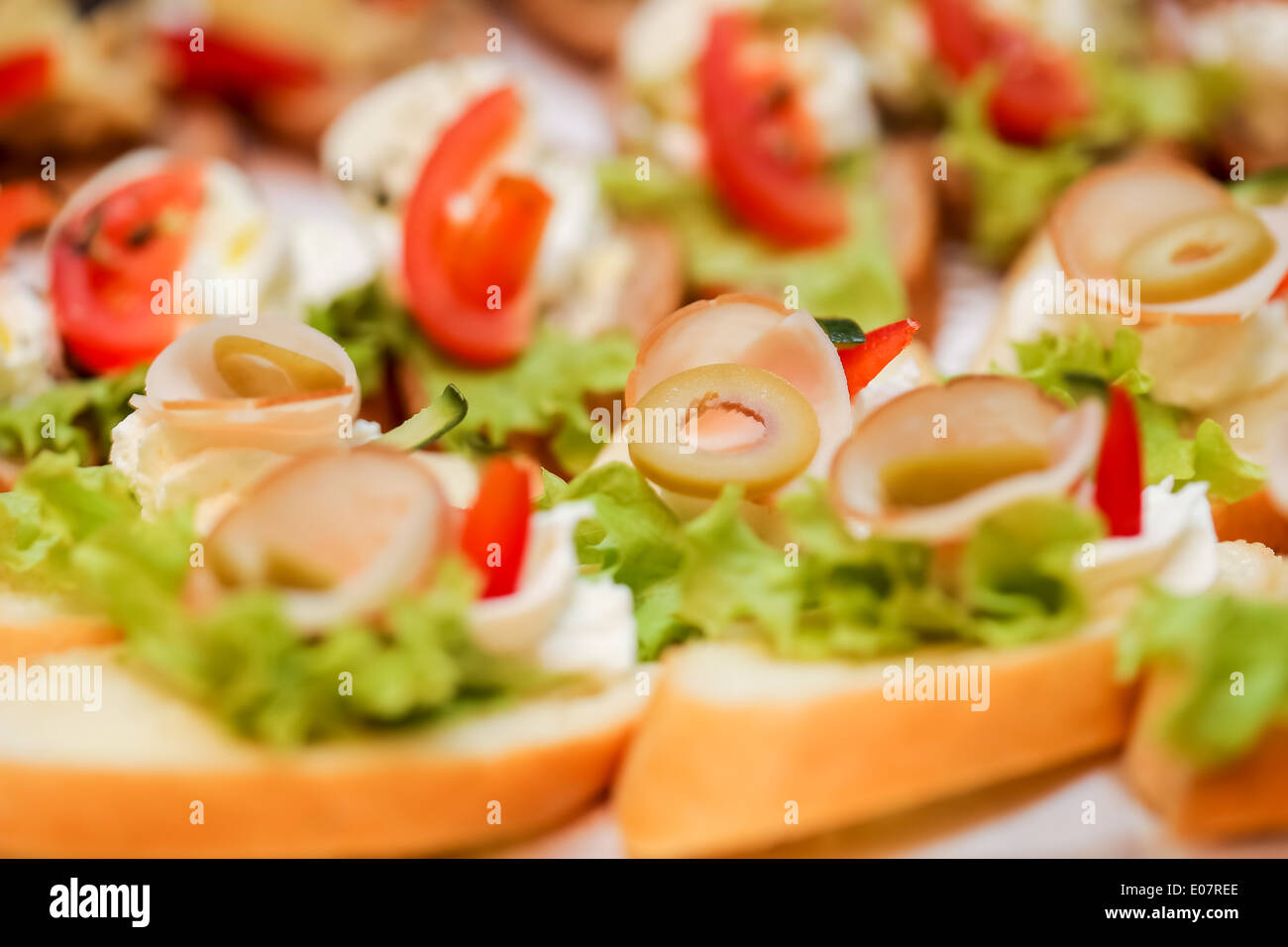 Das Essen Stockfoto