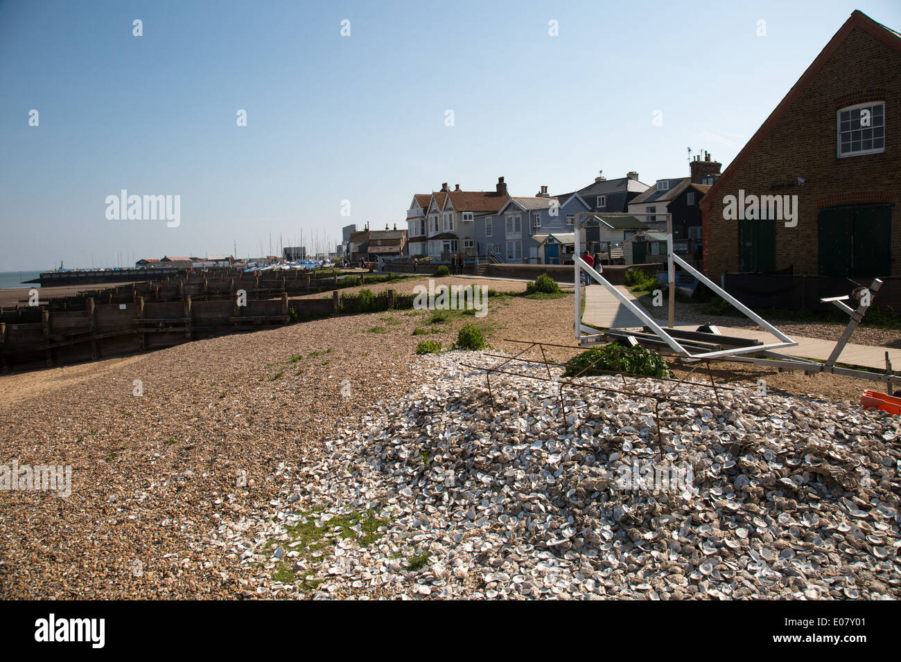 Seebad Whitstable in Kent Stockfoto