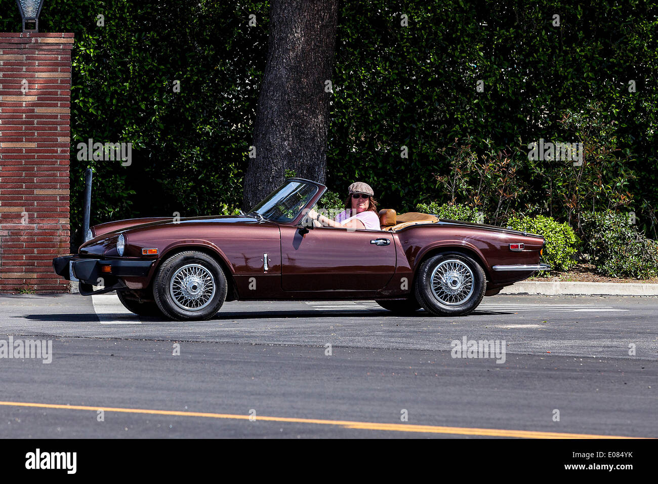 Ca. 1979 1980 Triumph Spitfire mit 5 km/h-Stoßstangen Stockfoto