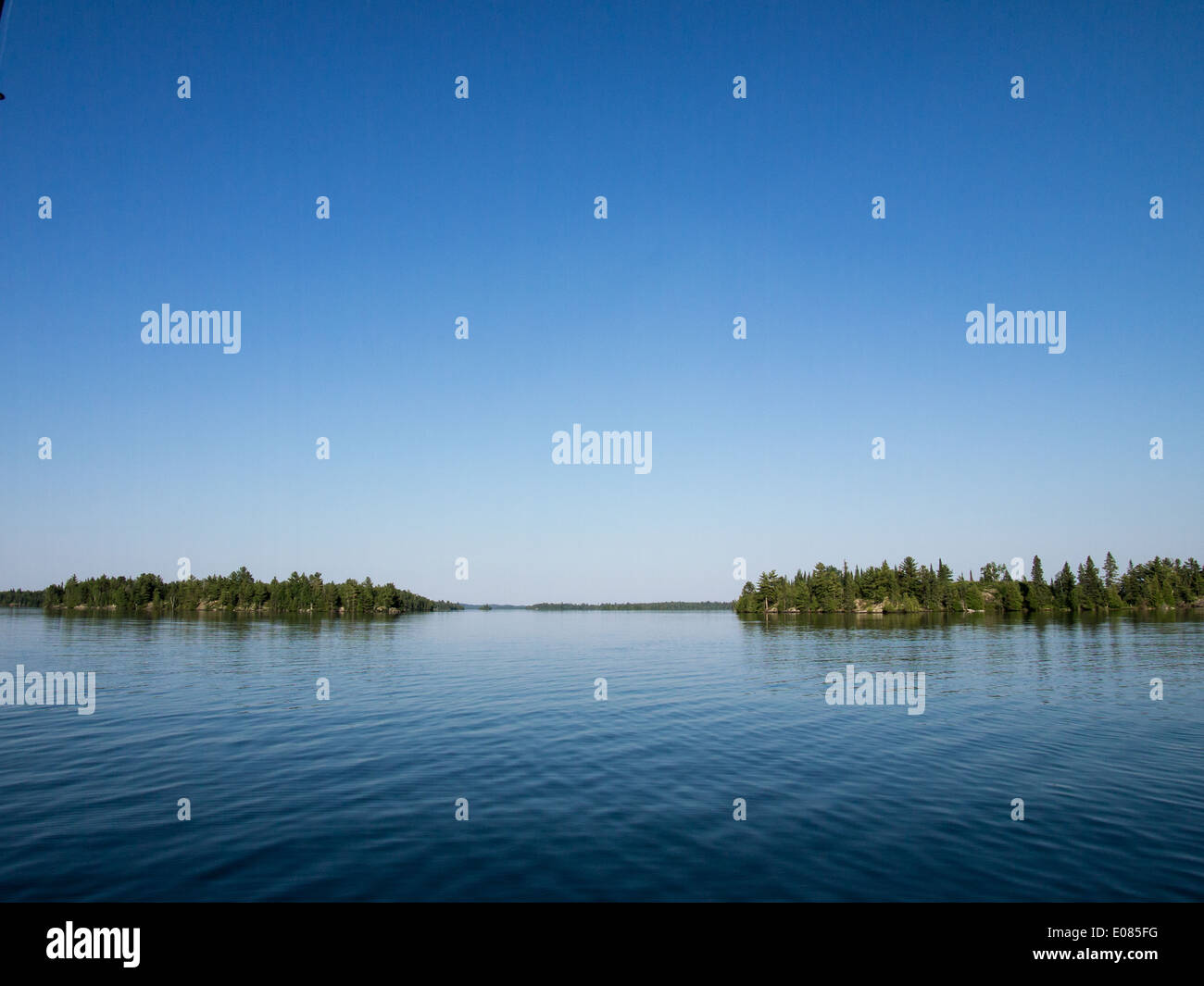 Crow Lake Ontario Stockfoto