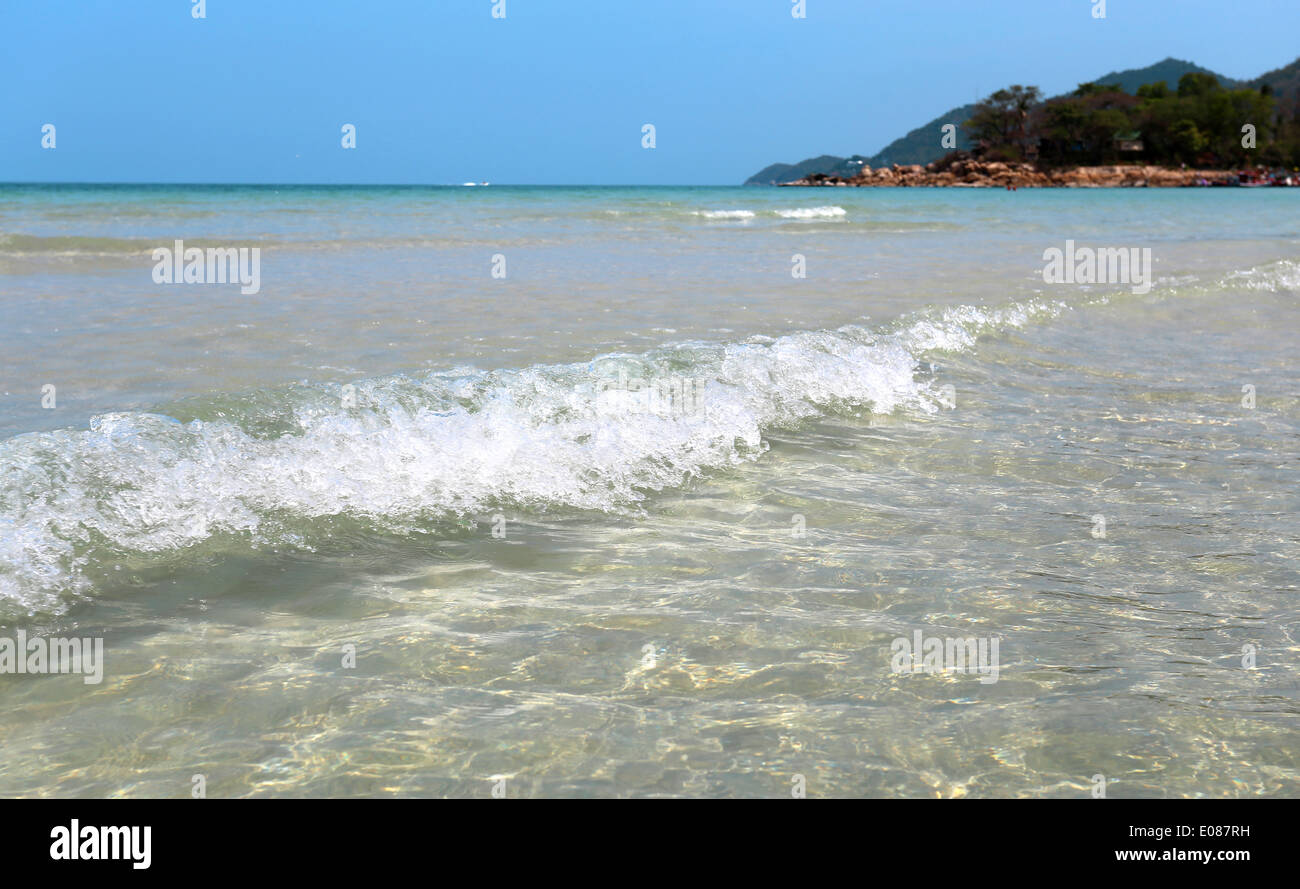 Seenlandschaft auf der Insel Stockfoto