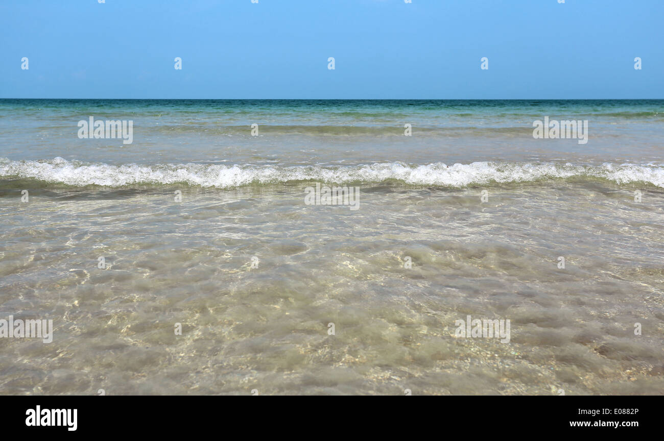 Seenlandschaft auf der Insel Stockfoto