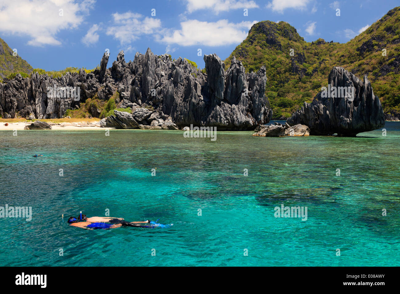 Philippinen, Palawan, El Nido, Matinloc Island (MR) Stockfoto
