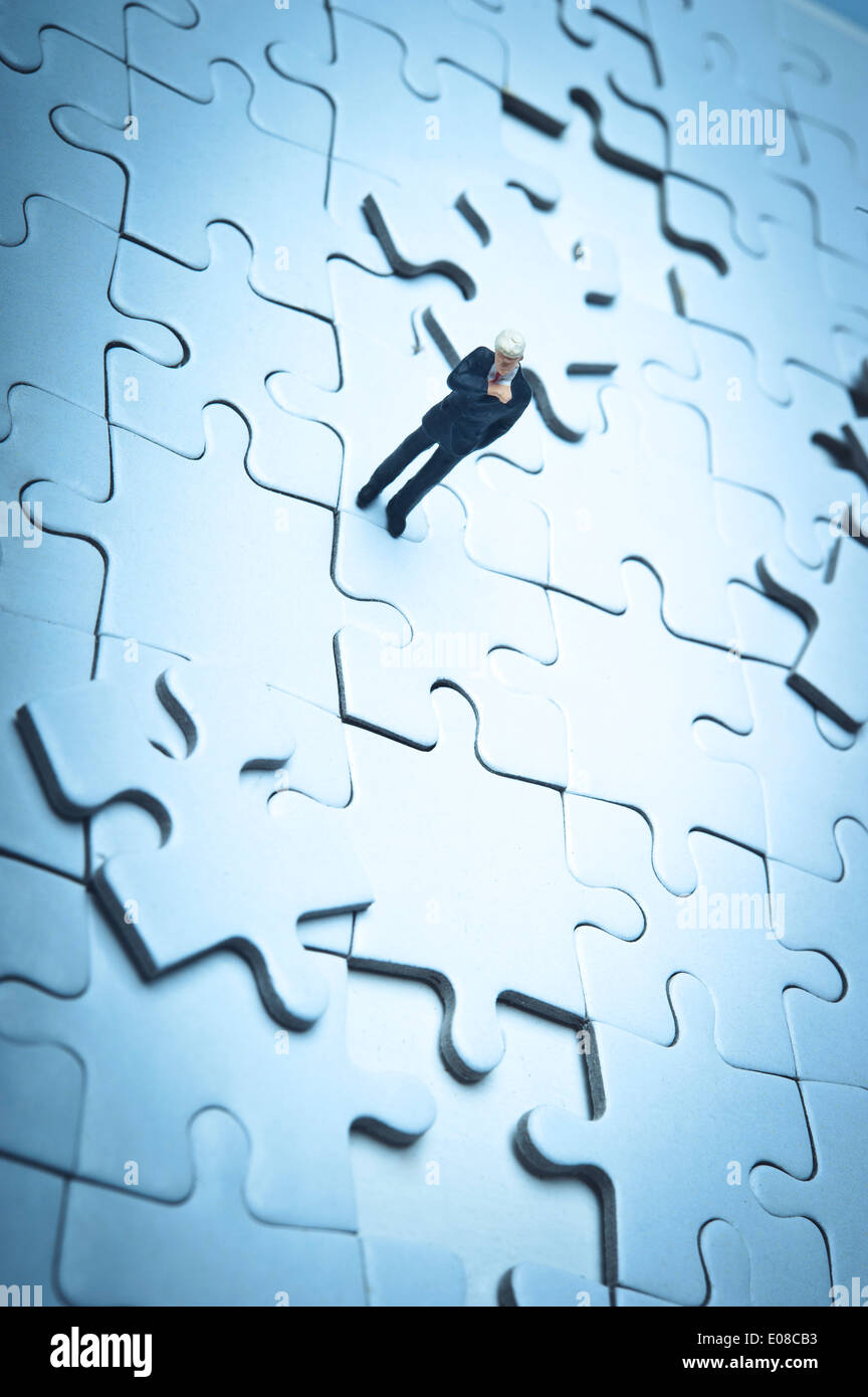 Business-Lösungen-Konzept Stockfoto