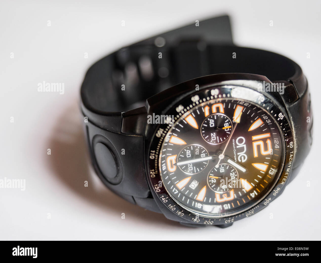 Eine Armbanduhr Stockfoto