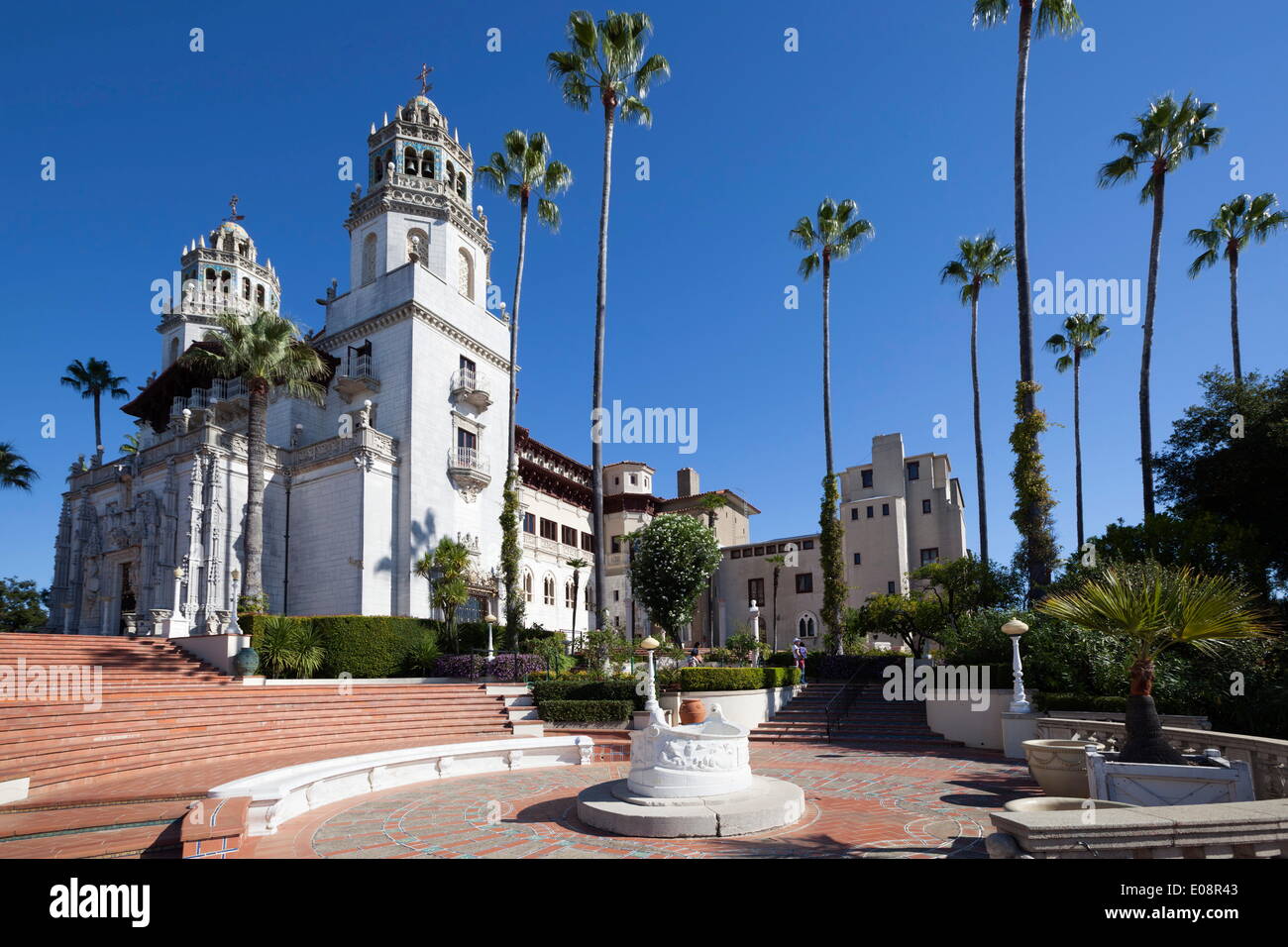 Hearst Castle, San Simeon, San Luis Obispo, Kalifornien, Vereinigte Staaten von Amerika, Nordamerika Stockfoto