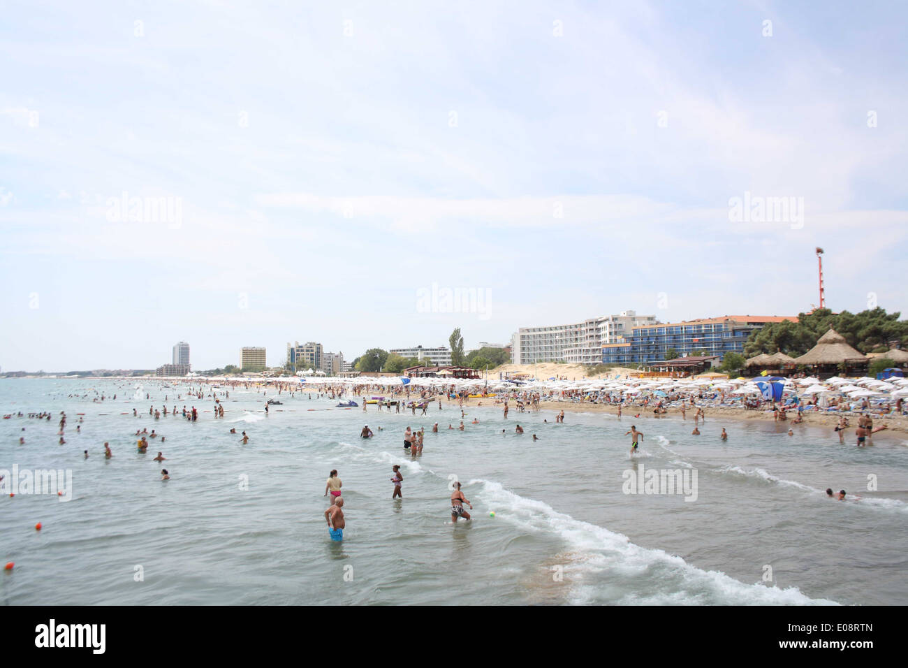 Sunny Beach, Bulgarien. Stockfoto