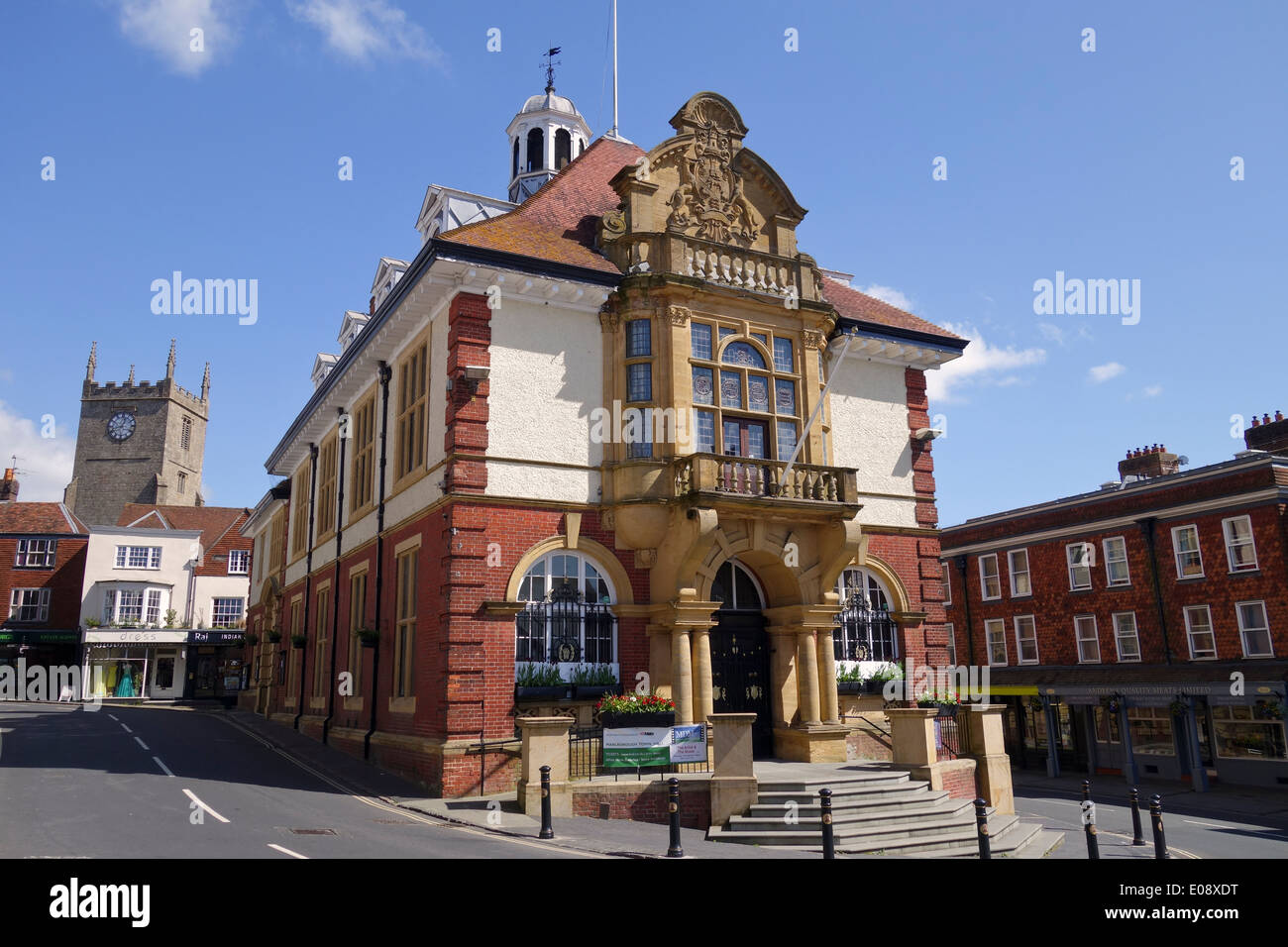 The Town Hall, Marlborough, Wiltshire, England, Großbritannien Stockfoto
