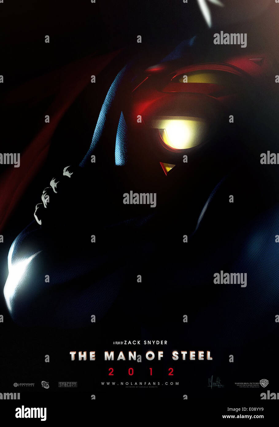 MANN AUS STAHL (POSTER)(2013) ZACK SNYDER (DIR) MOVIESTORE SAMMLUNG LTD Stockfoto