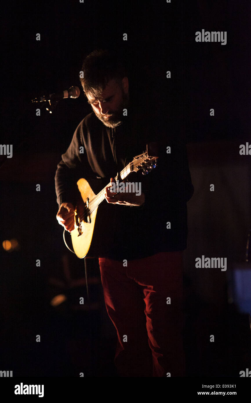 Bellurgan Park, Dundalk, Irland, 4. Mai 2014, berühmte irische Band Hothouse Flowers Spielen bei Vantastival im Bellurgan Park am 4. Mai Stockfoto