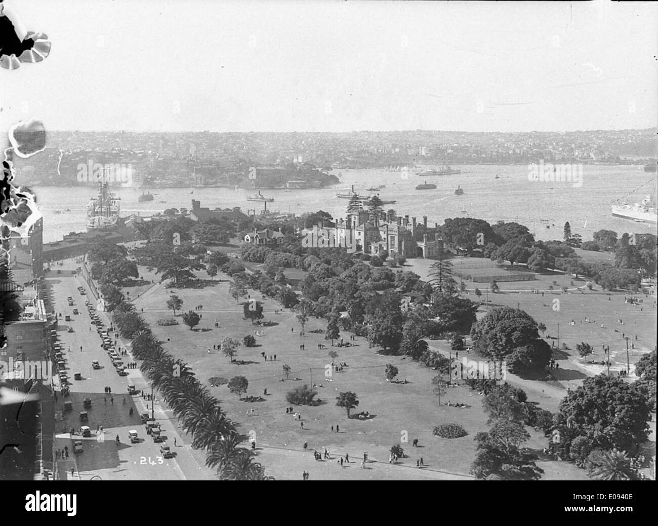 Sydney Harbour, 19. März 1932, von Hall & Co. Stockfoto