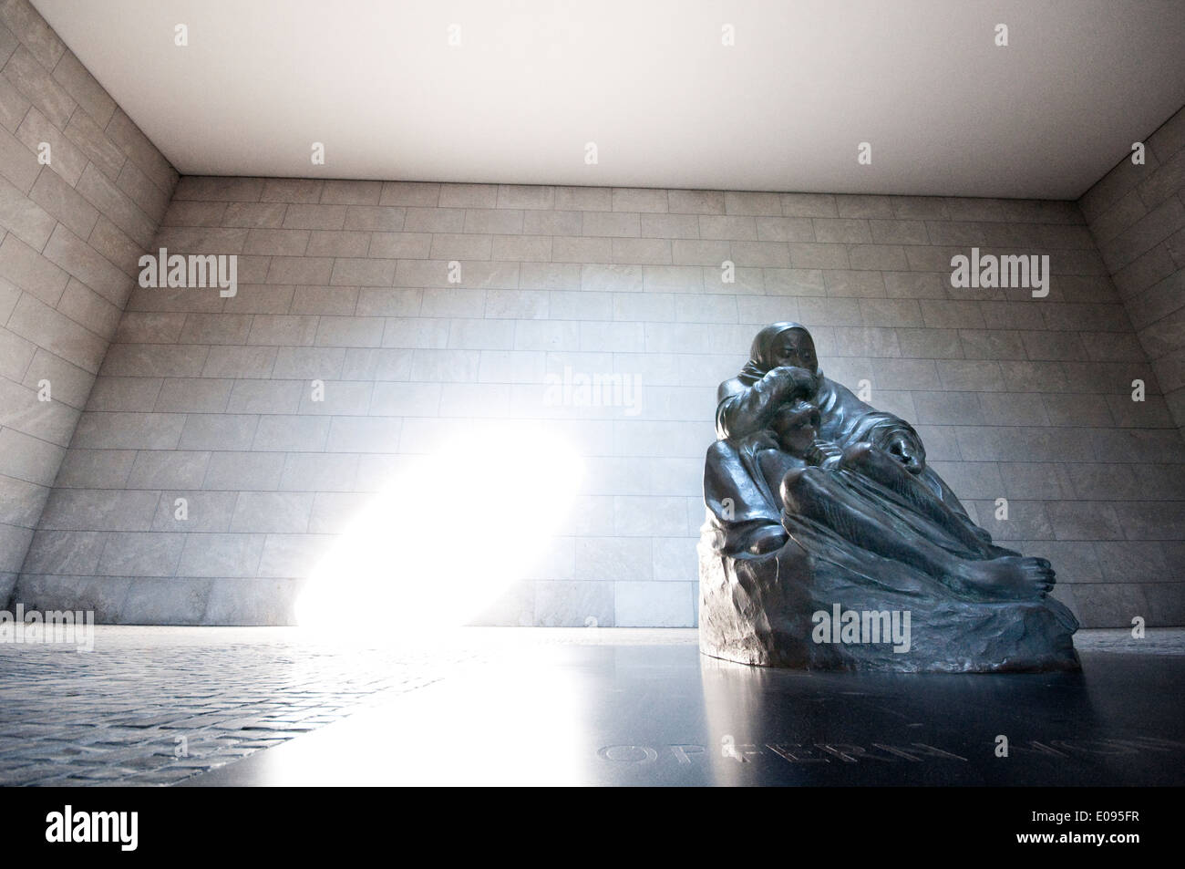 Deutschland, Berlin, Neue Wache, neue Wache, Krieg-Denkmal, Gedenk-Skulptur von Käthe Kollwitz Stockfoto