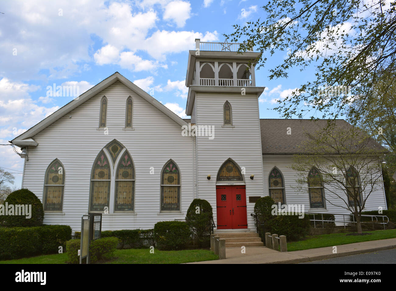 Marshallton United Methodist Church genannt wird auf dem NRHP 18. Februar 1987 Stockfoto