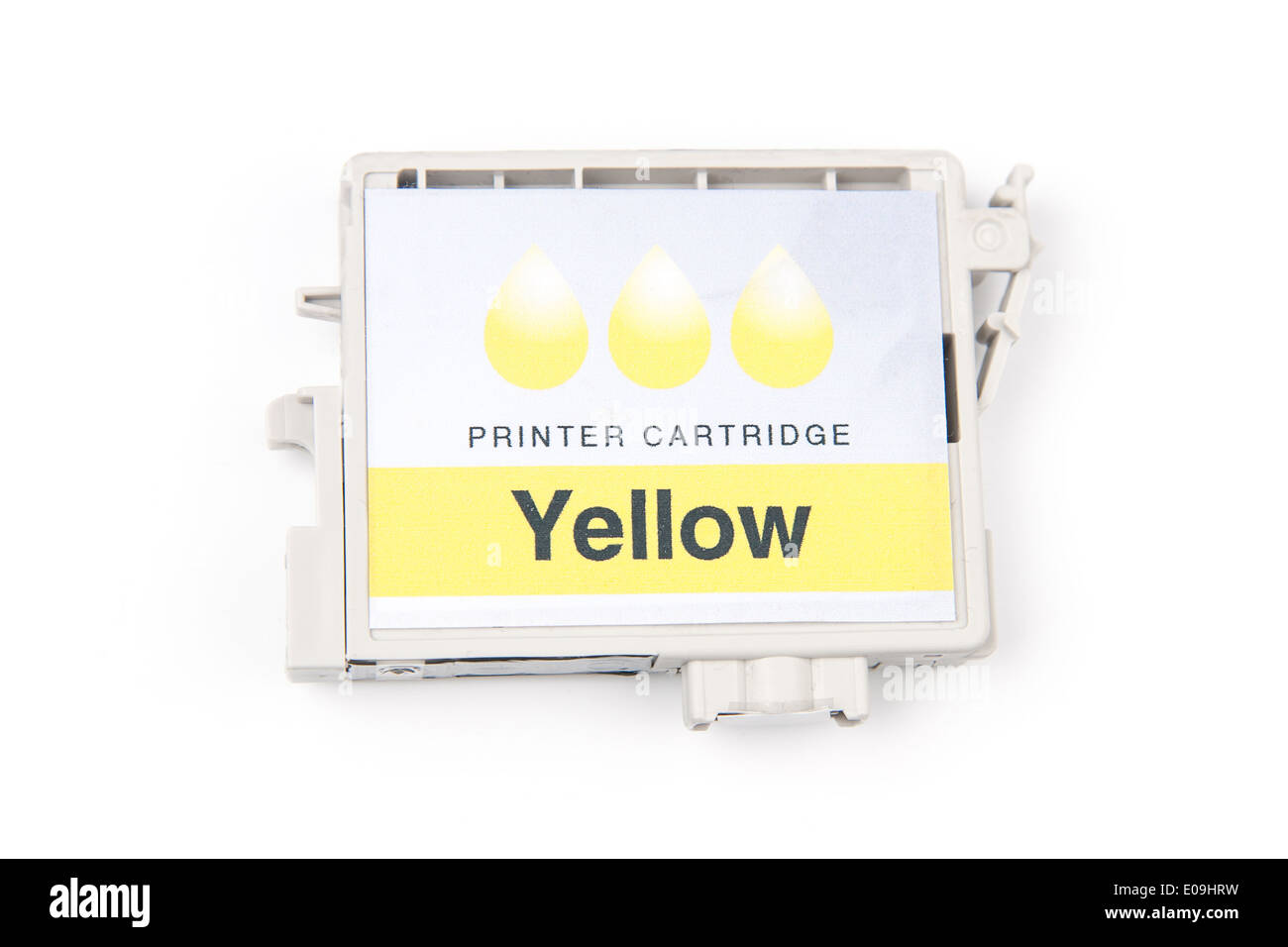 Patronen für Tintenstrahldrucker Farbe Stockfoto