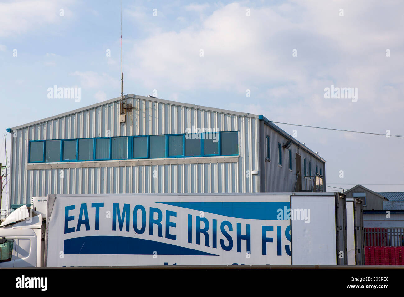 Essen Sie mehr irische Fisch: Kilmore Quay, Wexford, Irland Stockfoto