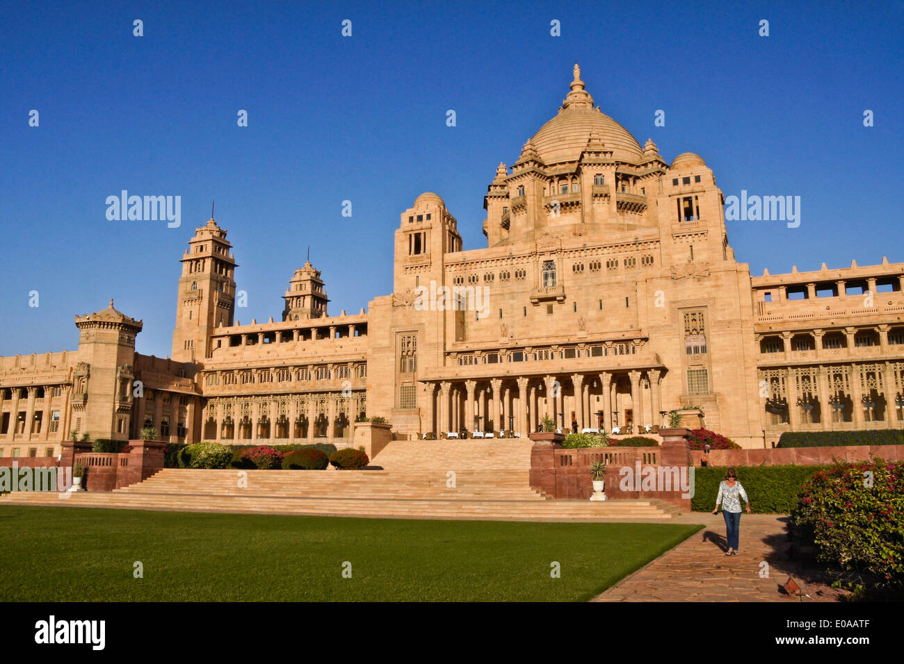 Umaid Bhawan Palace Jodhpur, Indien Stockfoto