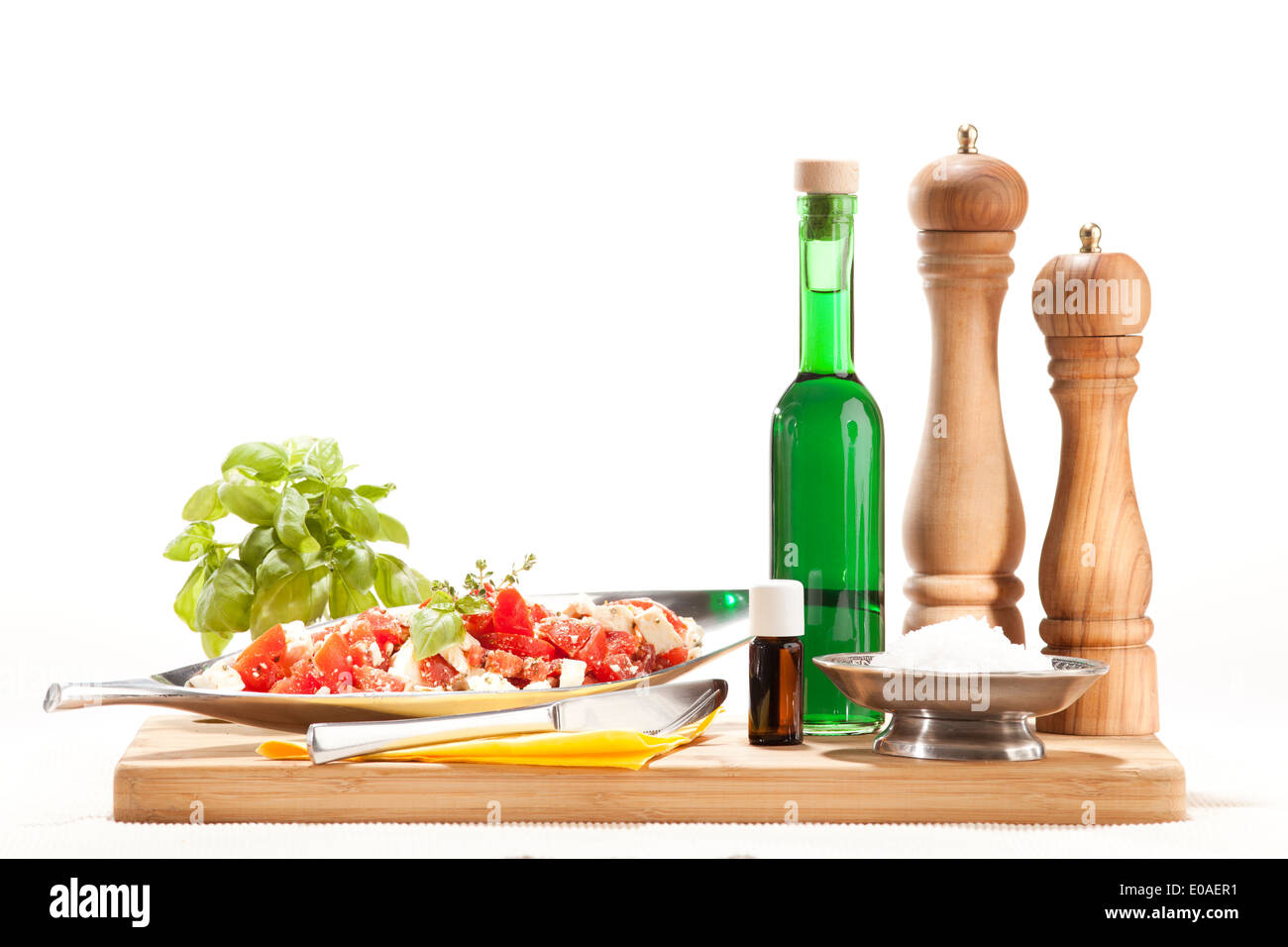 Kochen und Backen mit ätherischen Ölen Stockfoto