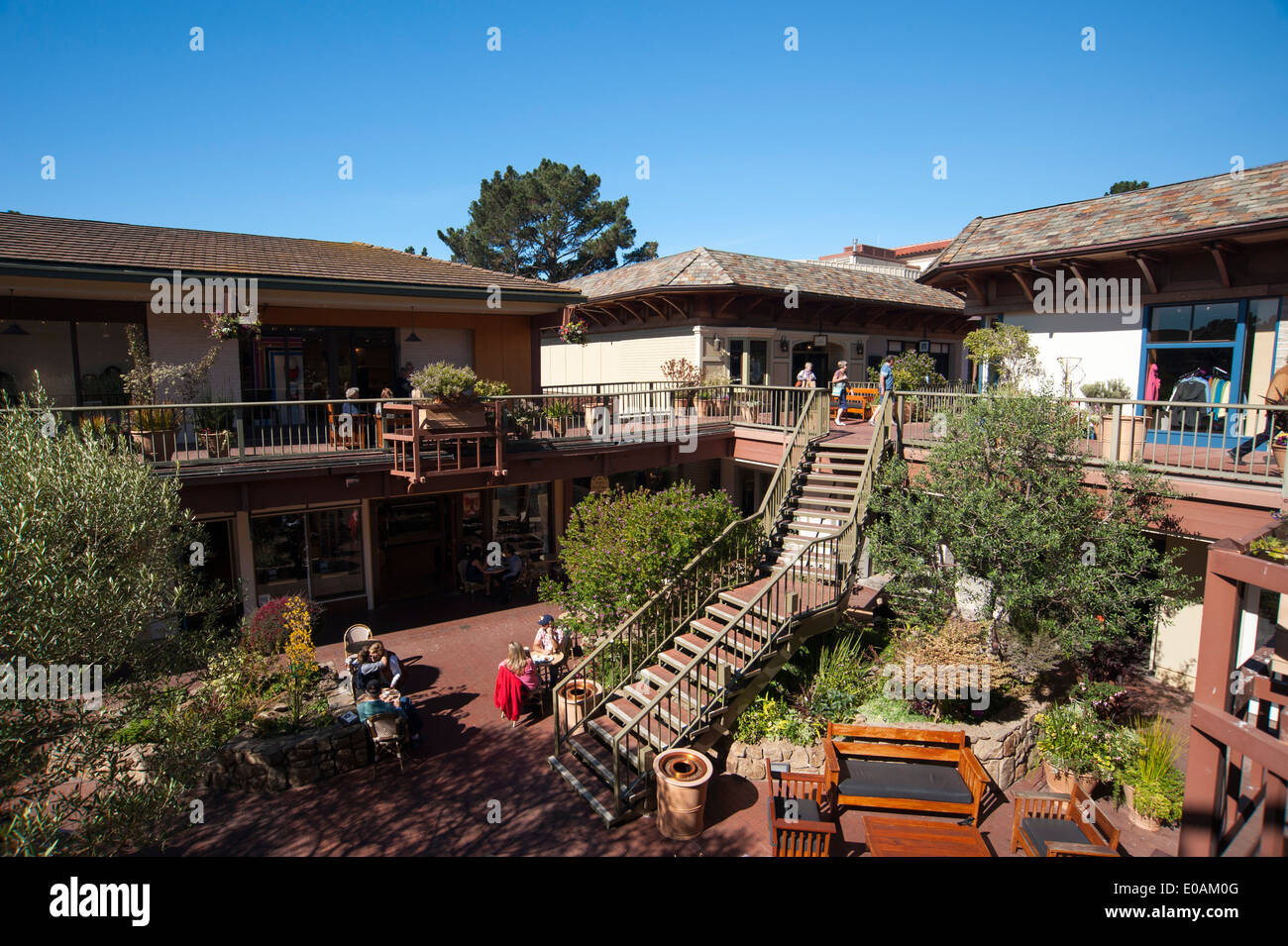 17 Miles Drive, Carmel, Kalifornien, USA Stockfoto