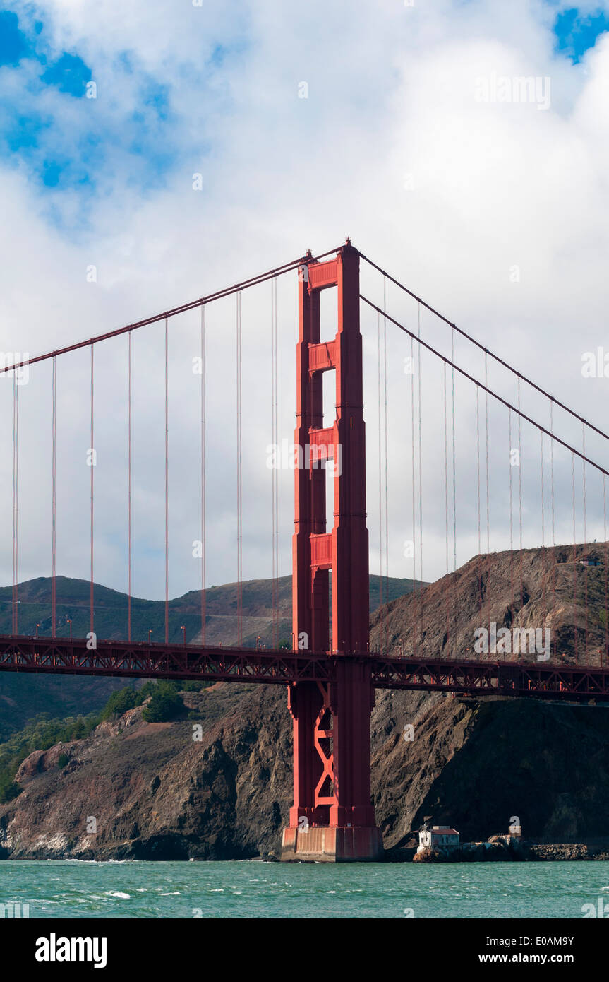 Golden Gate Bridge, San Francisco, Kalifornien, USA Stockfoto