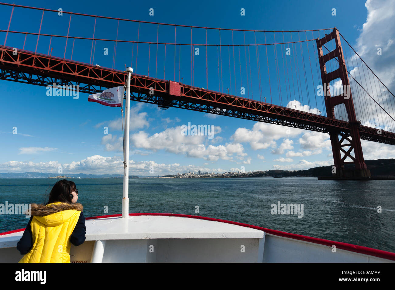 Golden Gate Bridge, San Francisco, Kalifornien, USA Stockfoto