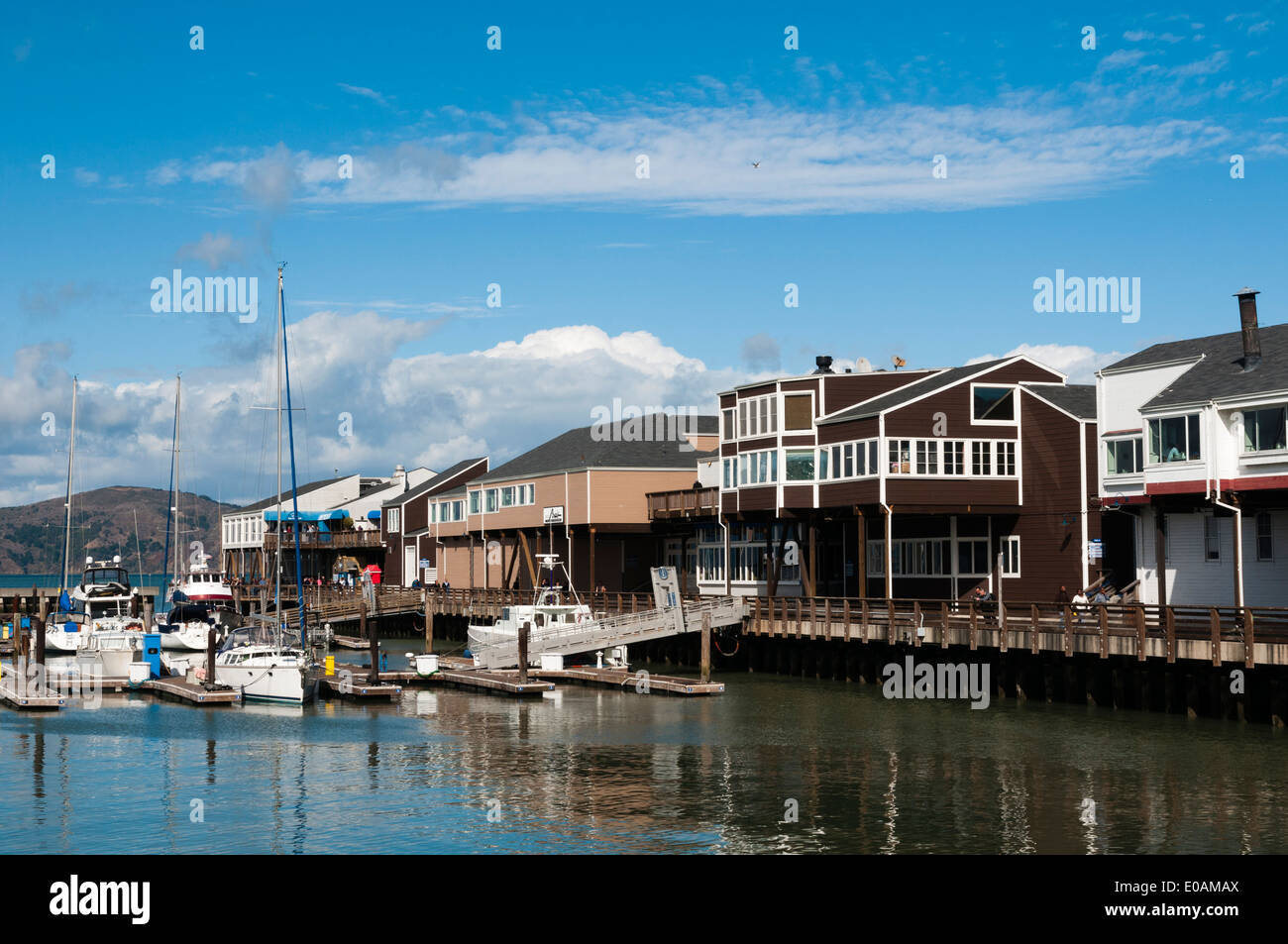 Fishermans Wharf, San Francisco, Kalifornien, USA Stockfoto