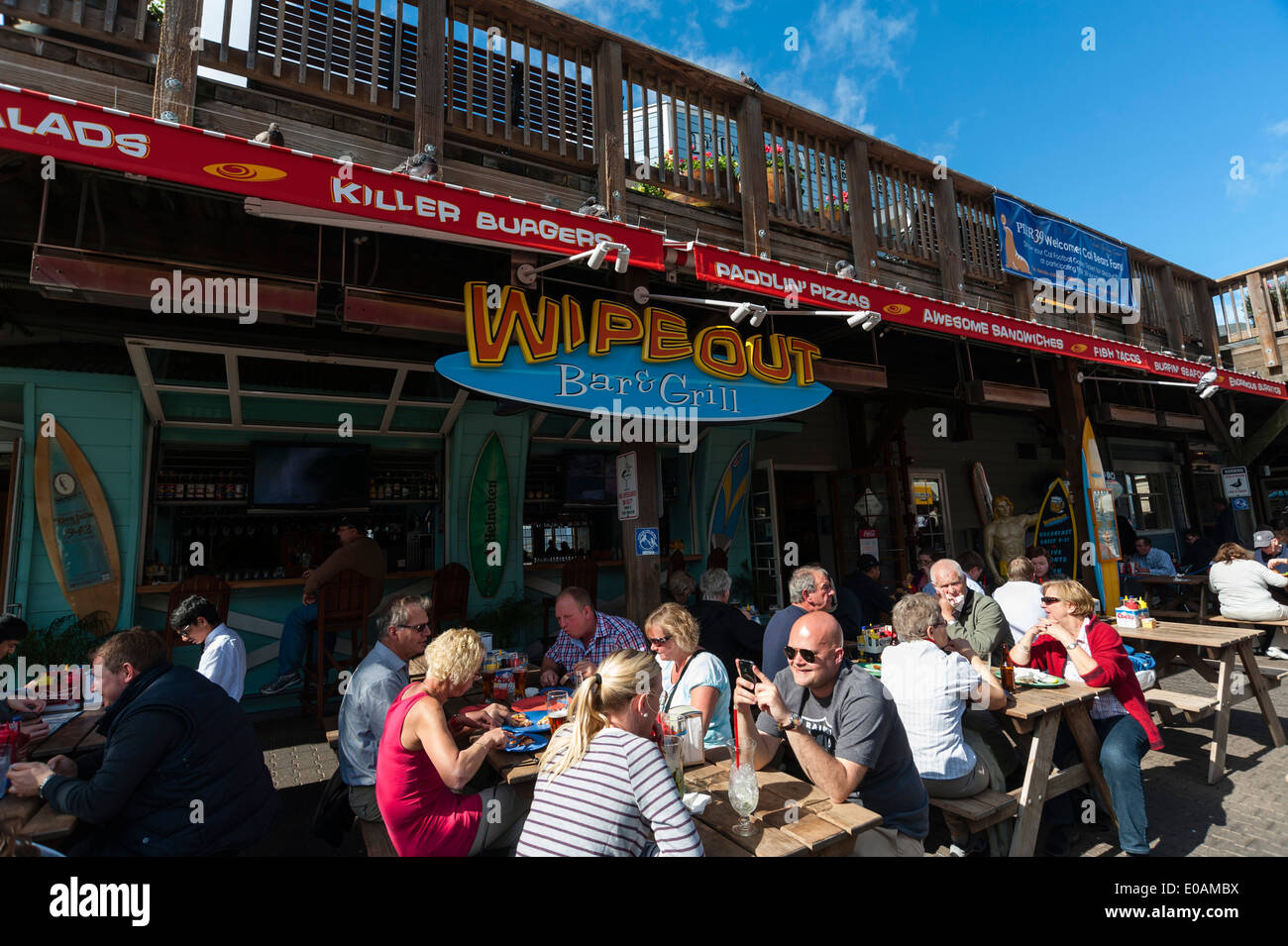 Pier 39, San Francisco, San Francisco, Kalifornien, USA Stockfoto