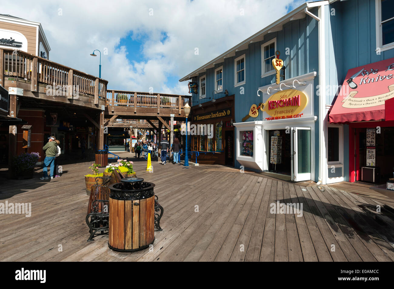 Pier 39, San Francisco, San Francisco, Kalifornien, USA Stockfoto