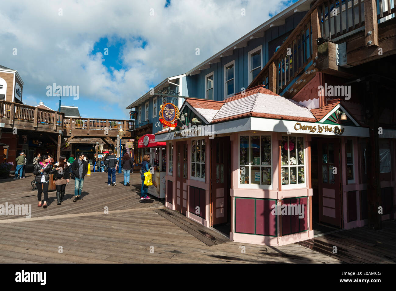 Pier 39, San Francisco, San Francisco, Kalifornien, USA Stockfoto
