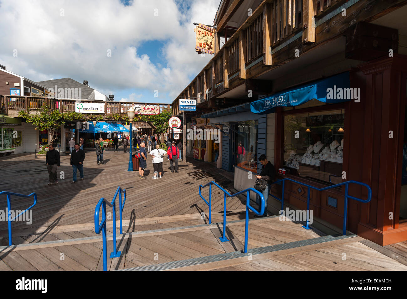 Pier 39, San Francisco, San Francisco, Kalifornien, USA Stockfoto