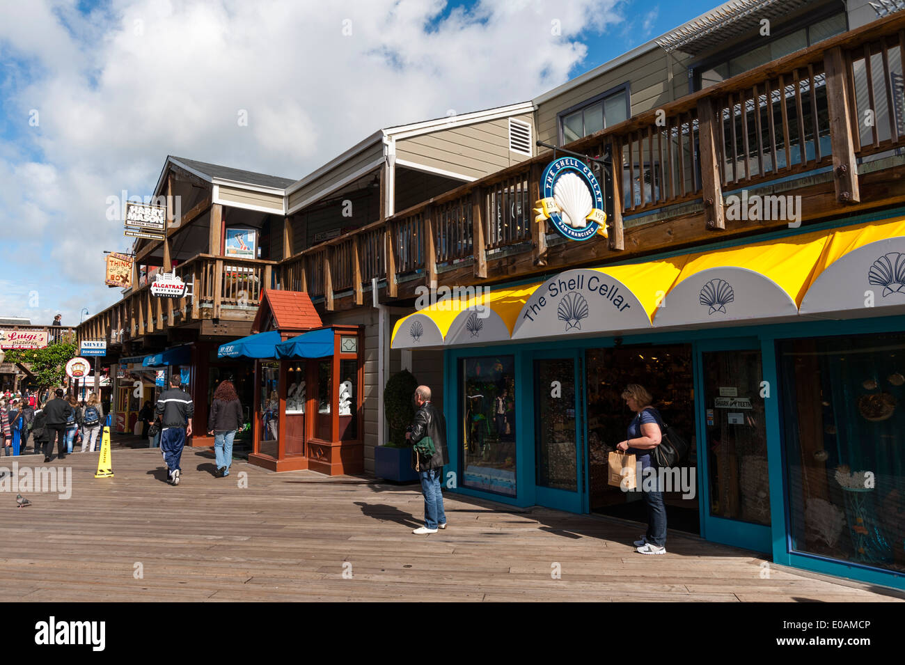 Pier 39, San Francisco, San Francisco, Kalifornien, USA Stockfoto