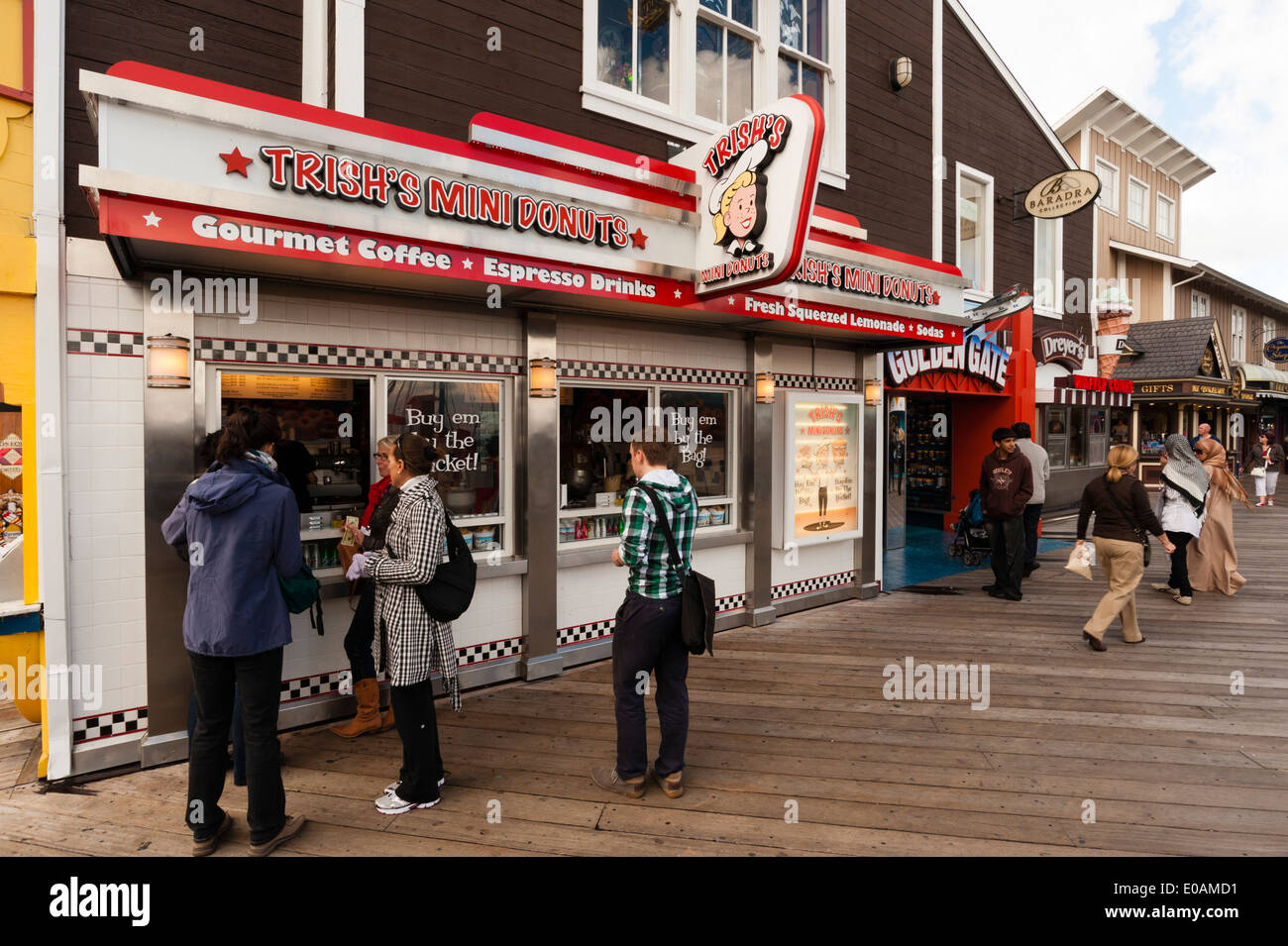 Pier 39, San Francisco, San Francisco, Kalifornien, USA Stockfoto