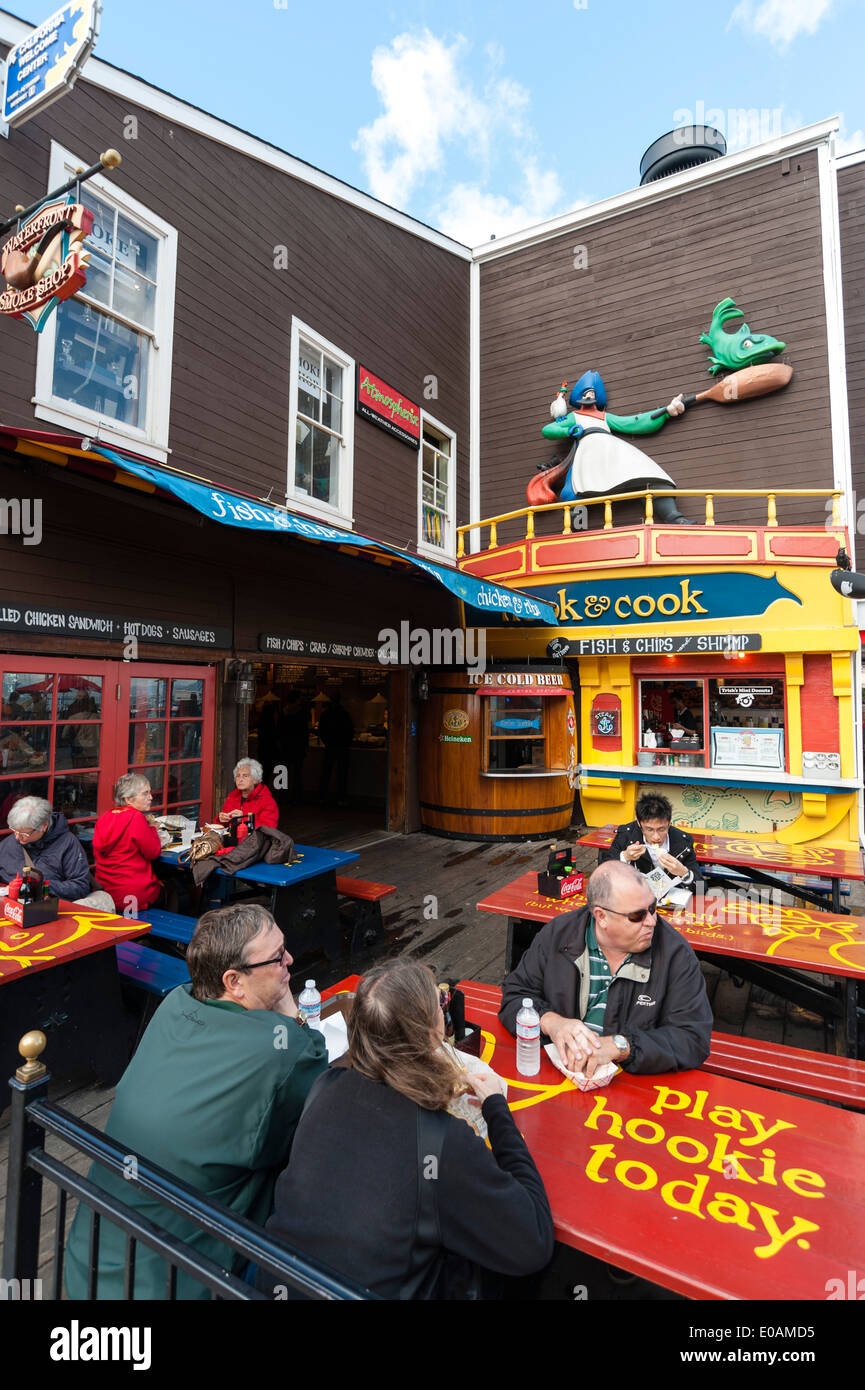 Pier 39, San Francisco, San Francisco, Kalifornien, USA Stockfoto