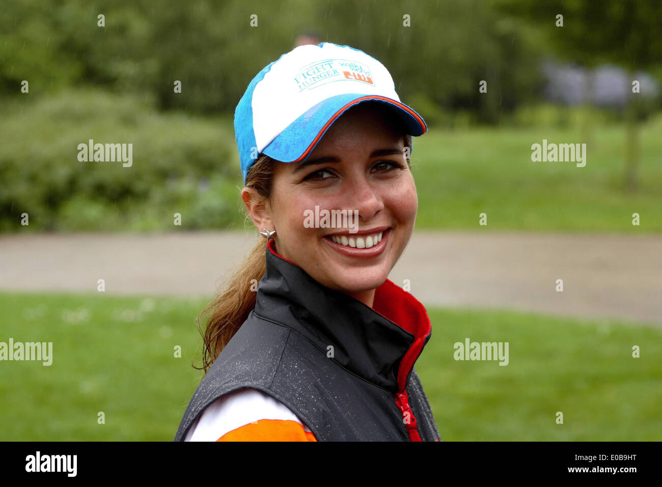 Prinzessin Haya von Jordanien geht die Welt in London für Windows-Dateischutz Stockfoto