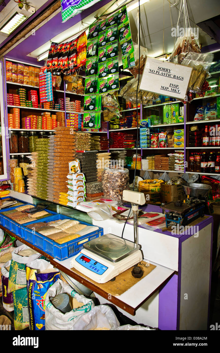 Crawford Gemüsemarkt, gebaut von einem britischen Architekten Sir William Emerson 1865 Mumbai, Bombay, Indien Stockfoto