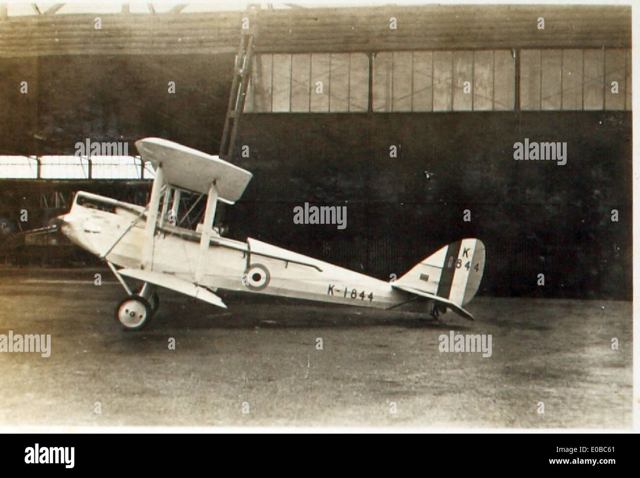 Moth - Gipsy. 80-100 PS-Motor Stockfoto