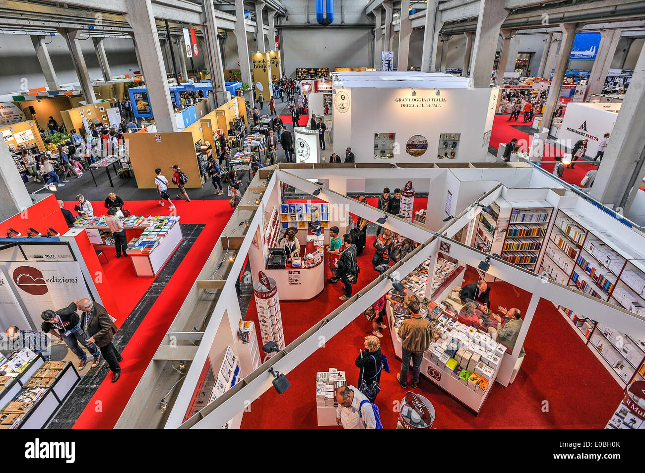 Italien Piemont Turin 27. Internationale Buchmesse Fair 8. Mai 2014 Stockfoto