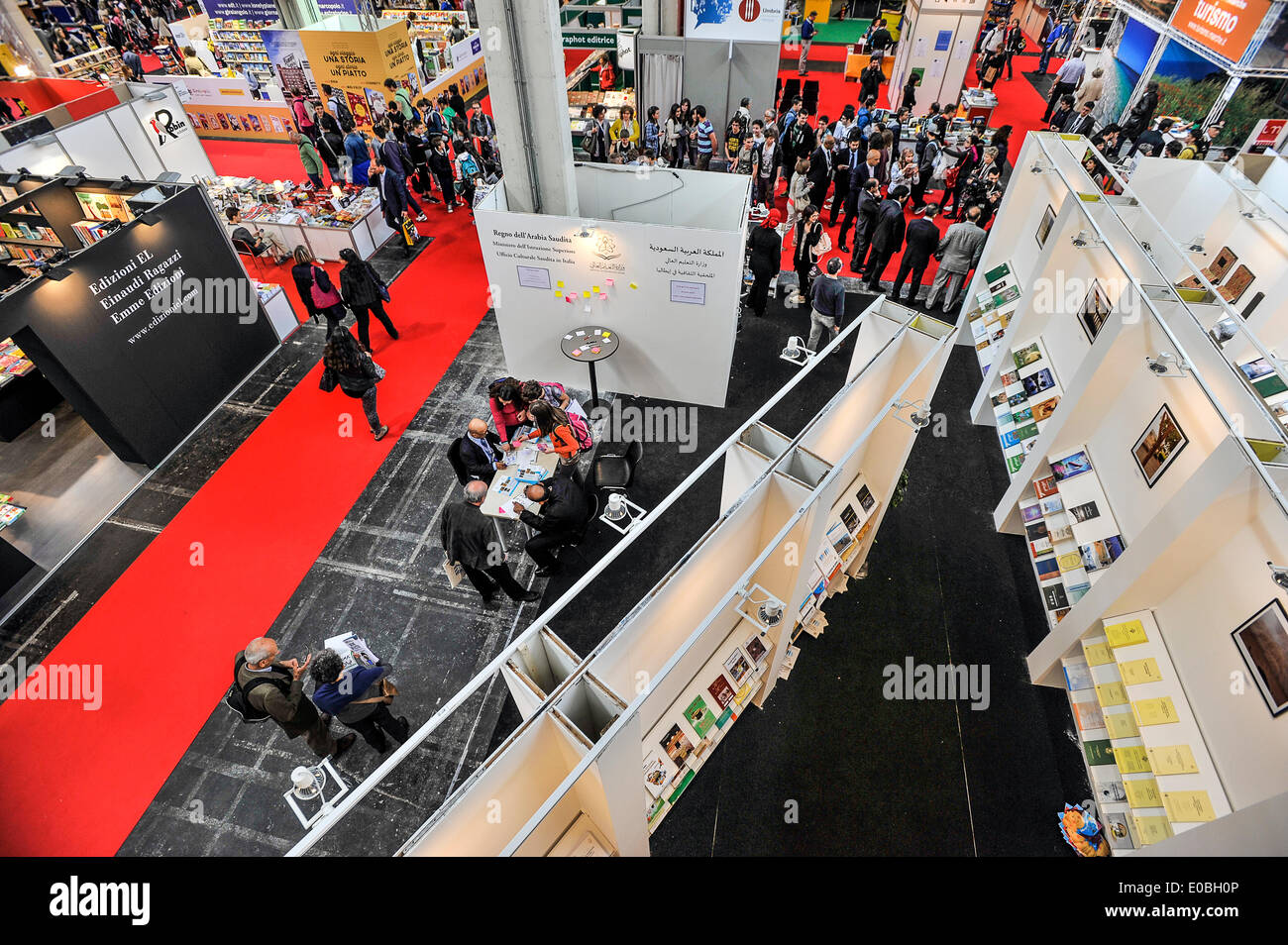 Italien Piemont Turin 27. Internationale Buchmesse Fair 8. Mai 2014 Stockfoto