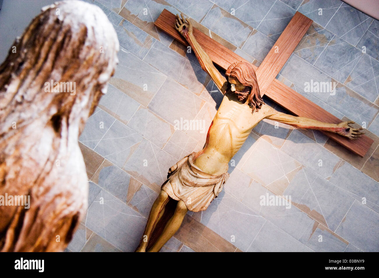 Maria Magdalena von Donatello, Museo dell'Opera del Duomo, Florenz, Toskana, Italien Stockfoto