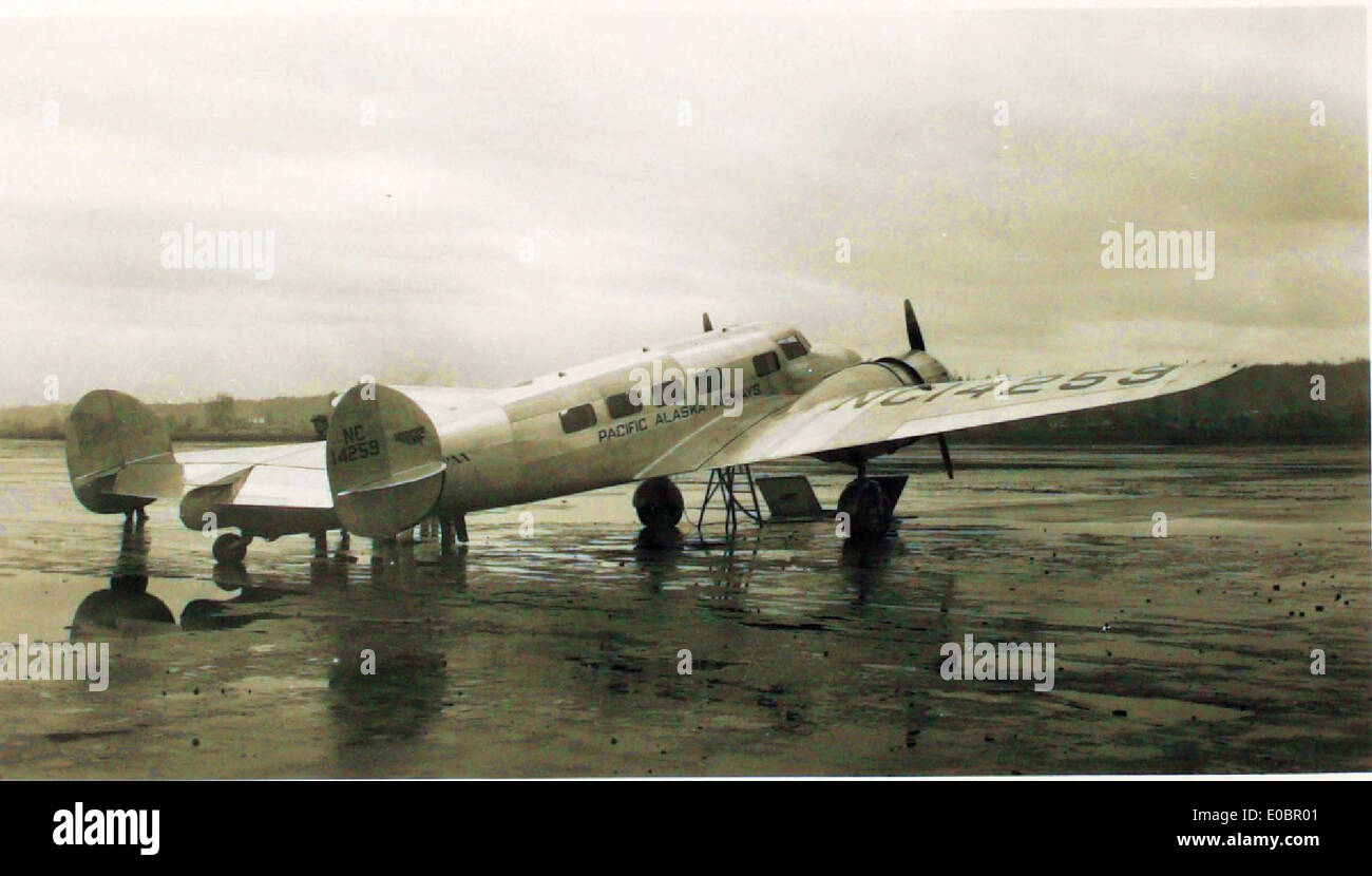 Lockheed, Modell 10C, Electra Stockfoto