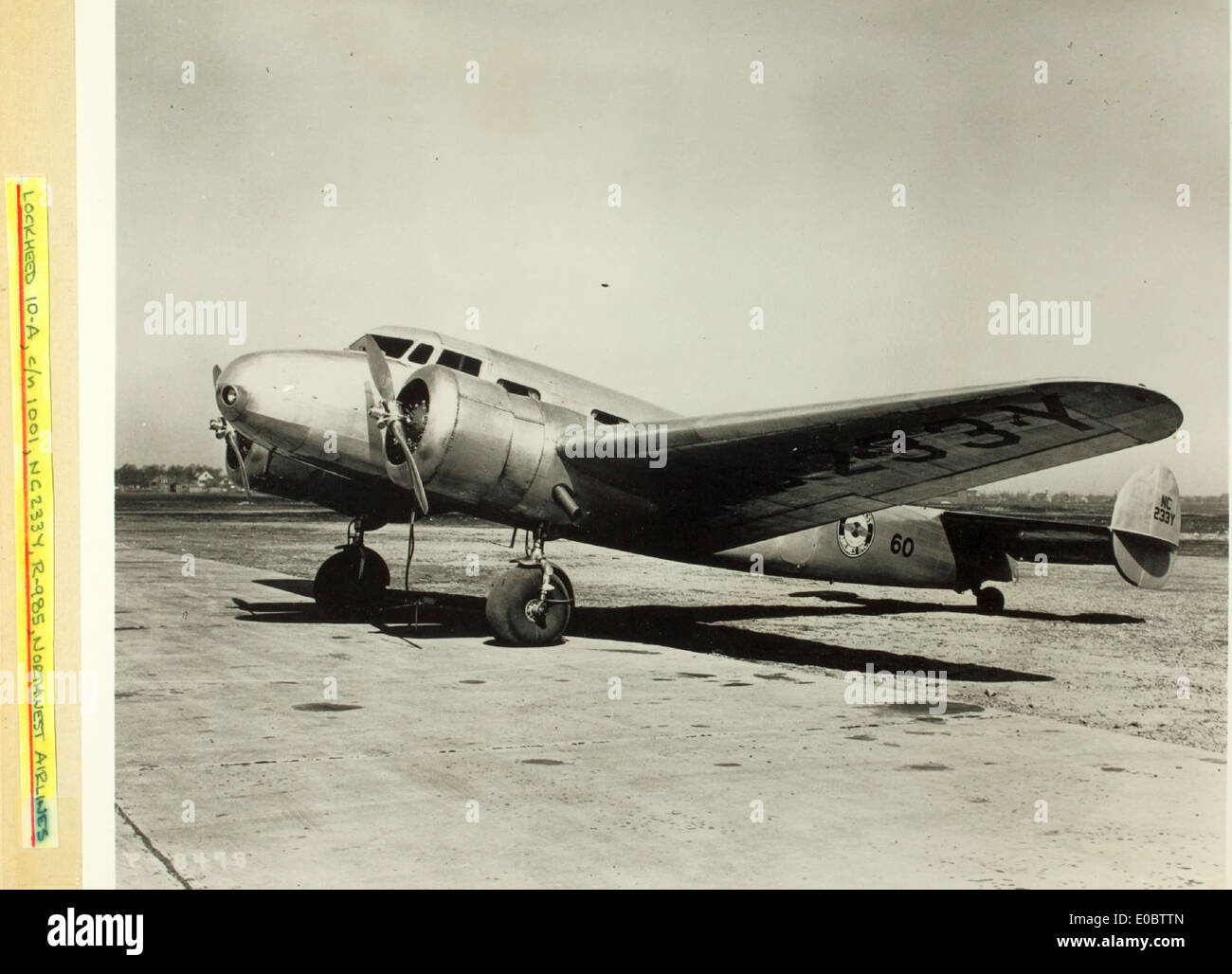 Lockheed, Modell 10A Electra Stockfoto