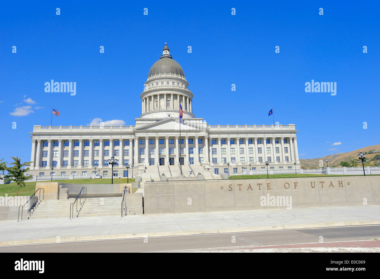 Utah State Capitol building, Capitol Hill, Salt Lake City, Utah, USA Stockfoto