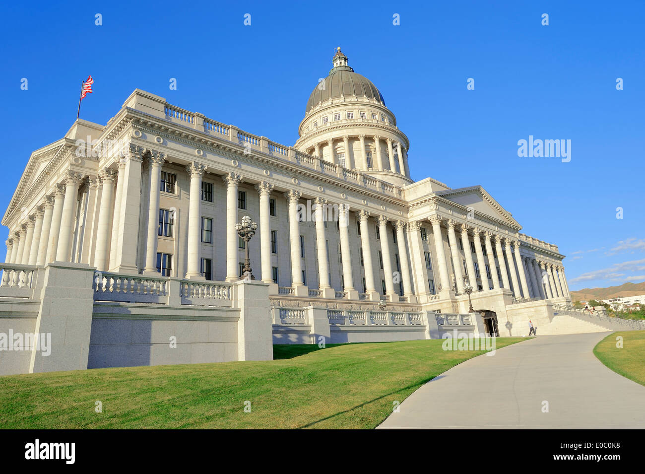 Utah State Capitol building, Capitol Hill, Salt Lake City, Utah, USA Stockfoto