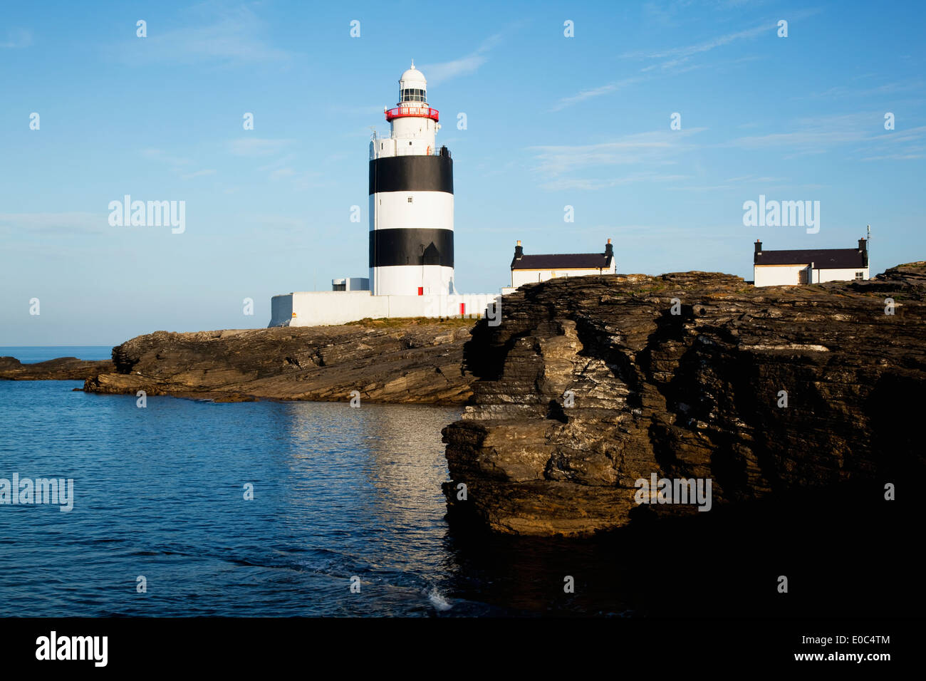 Hook Head Leuchtturm; County Wexford, Irland Stockfoto