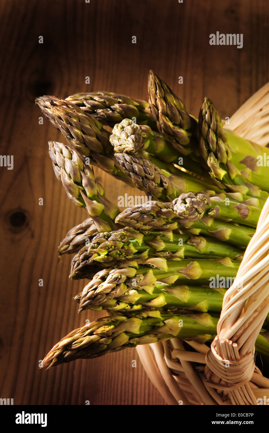 Spargel Spargel Zeit Pole Pole Asparagi Spargel Pol Spargel Gemüse Gemüse Spargel Spargel Arten Nahrung vegeta Stockfoto