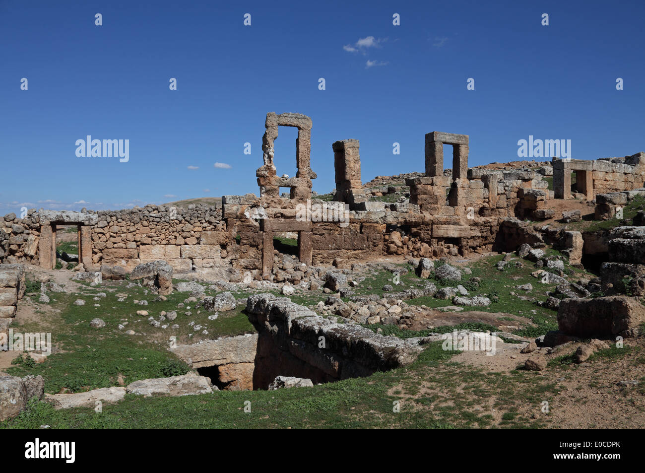 Antike römische Stadt Shuayb, Tek Tek Berge, Şanlıurfa Provinz, Süd-Ost-Türkei Stockfoto
